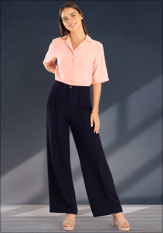 Front Pleated Pant