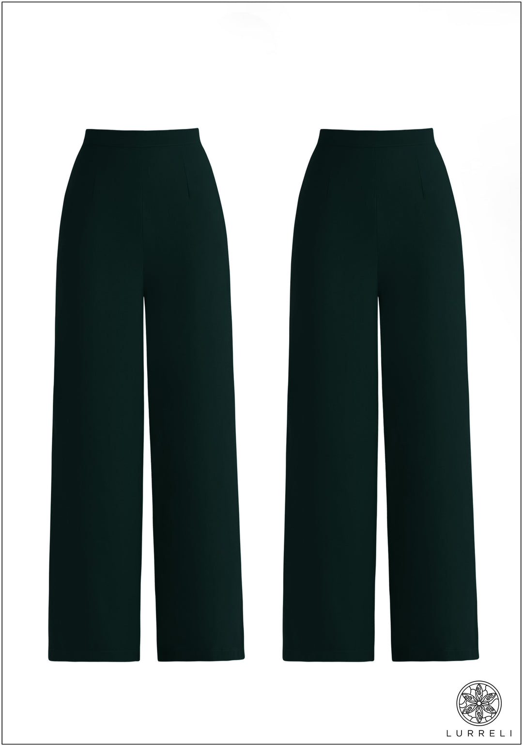 Flared Leg High Waist Pant