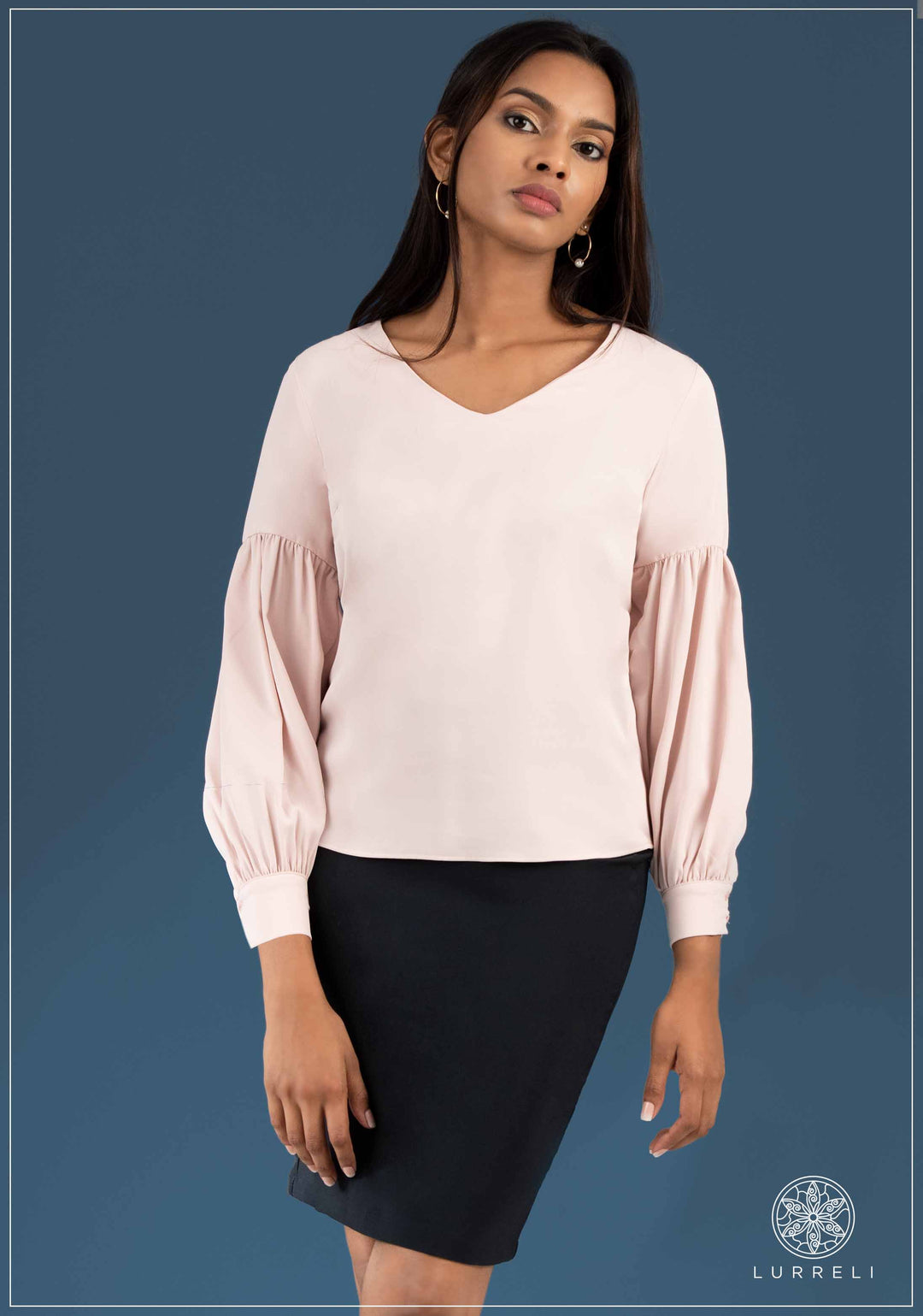 Long Sleeve Mid Gather Top