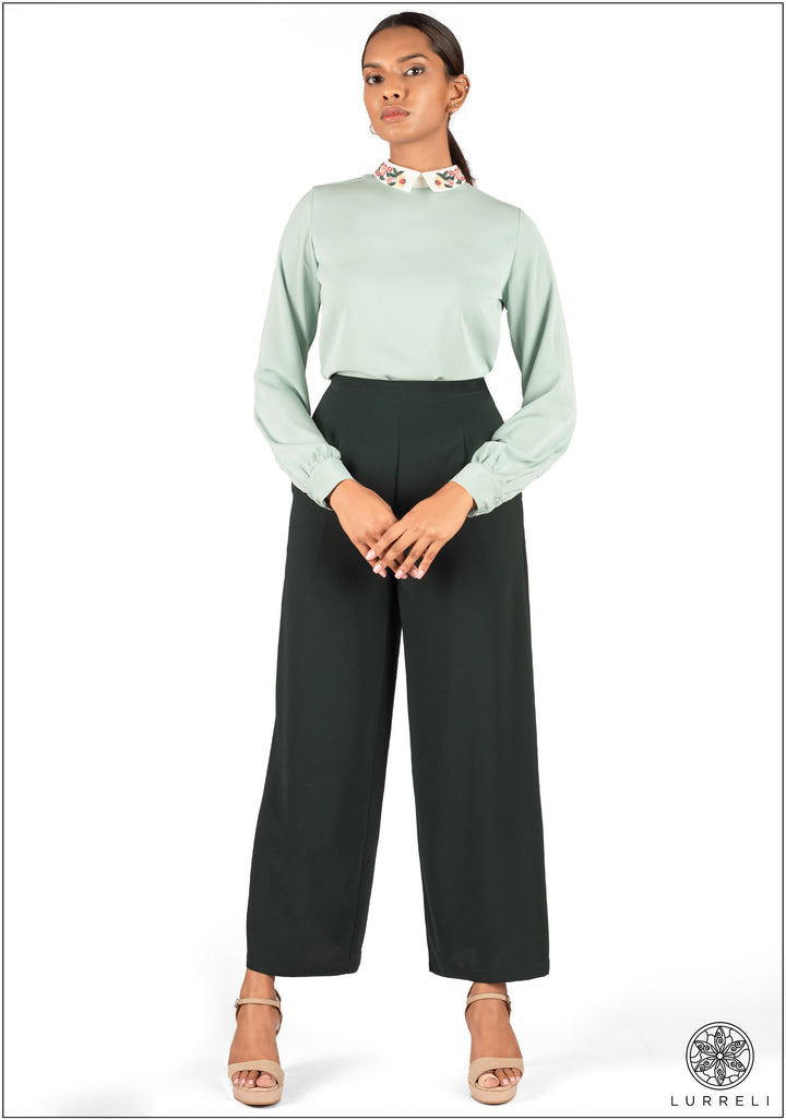 Flared Leg High Waist Pant