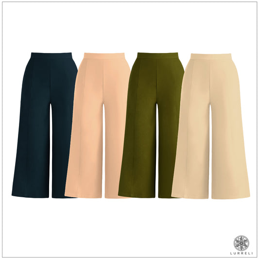 3/4 Length Front Pleated Pant